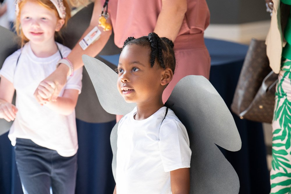 PreK-4 butterfly parade